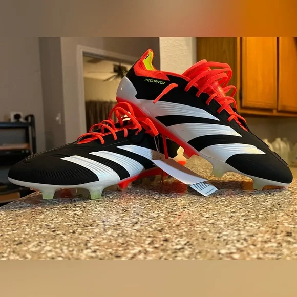 Used once adidas predator “solar energy pack” Size 10.5 - adidas Predator Elite FG Low Solar Energy Pack  main image 4